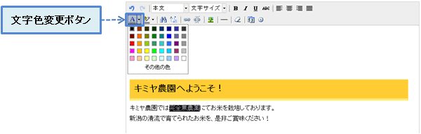 文字色リストイメージ